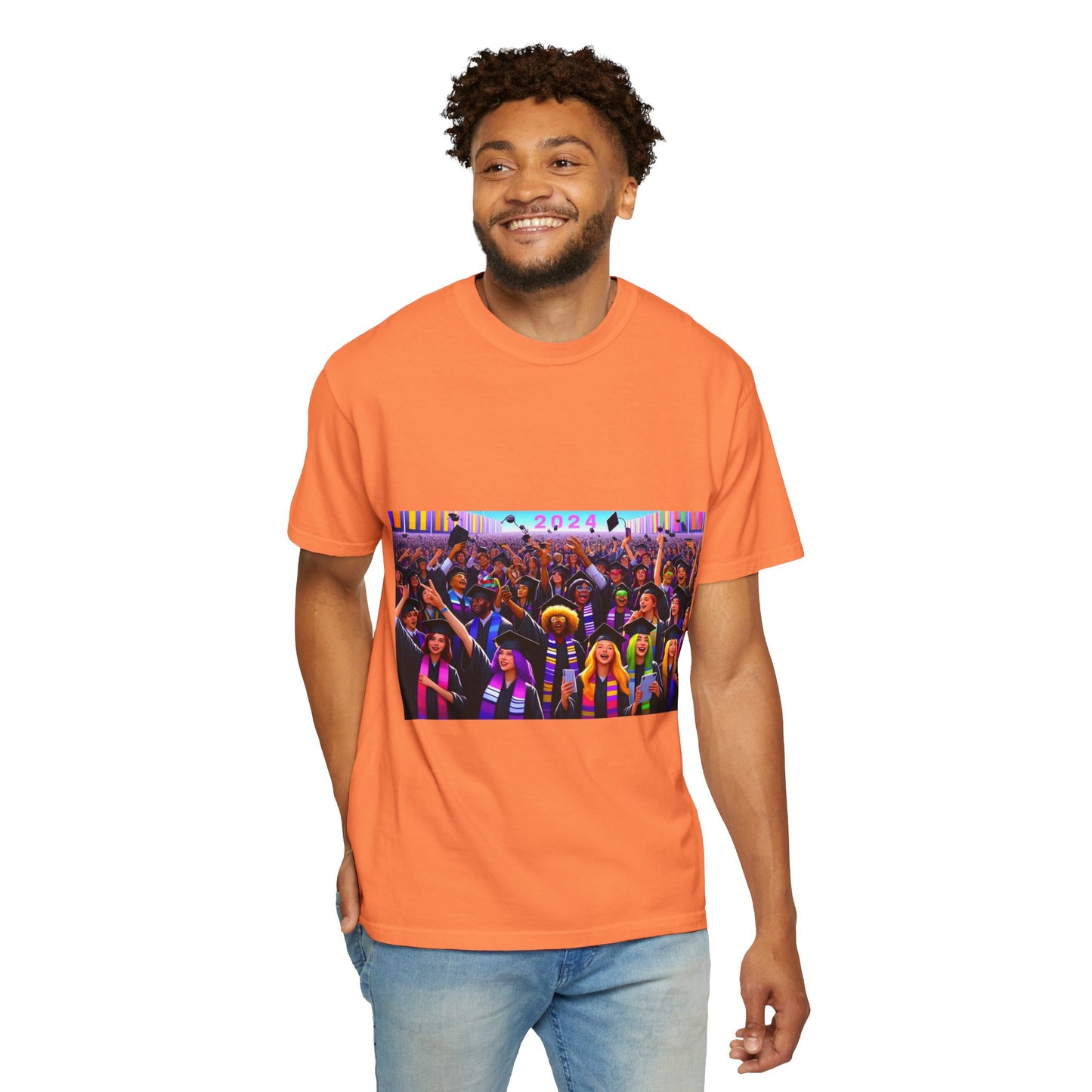 Class of 2024 - Unisex Garment-Dyed T-shirt