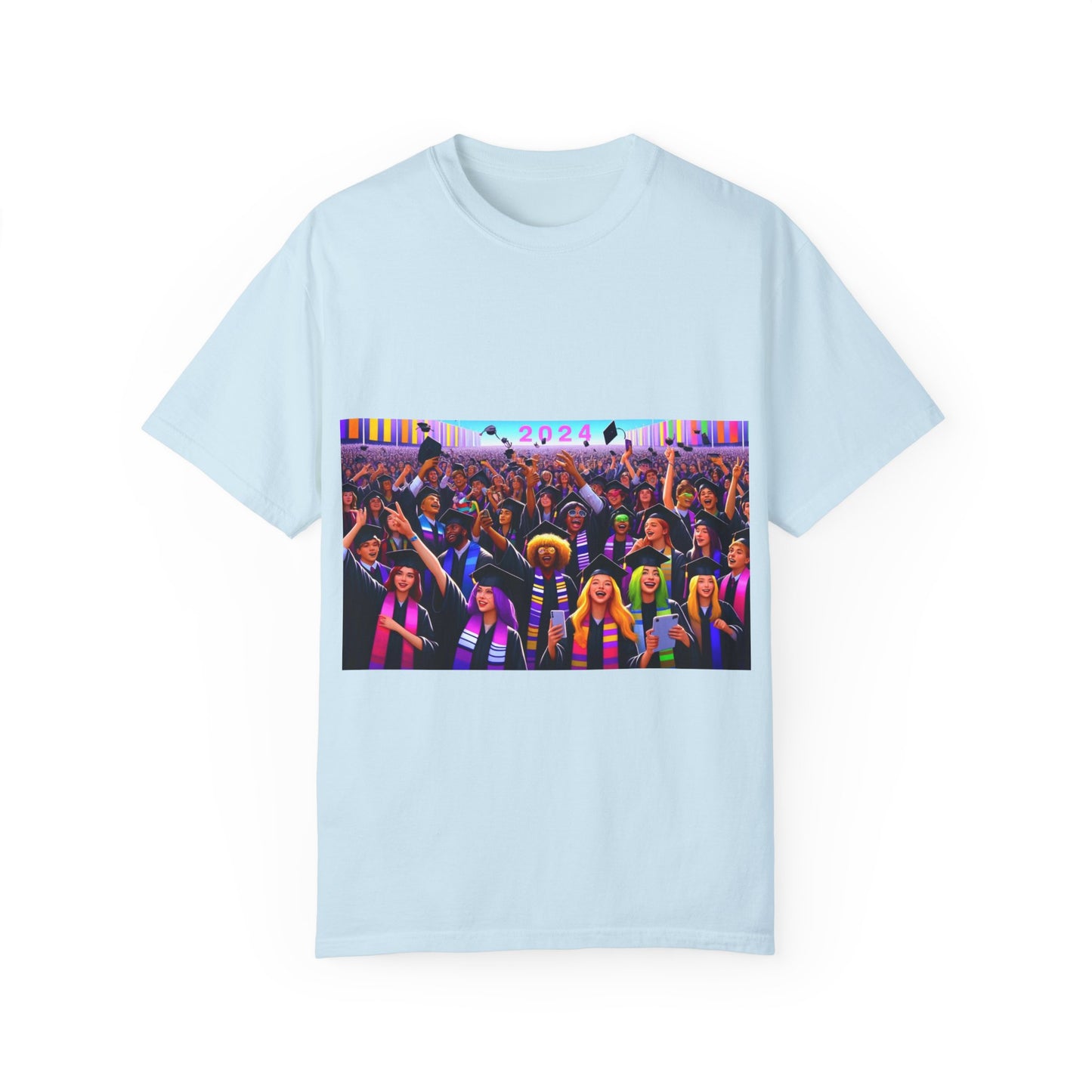 Class of 2024 - Unisex Garment-Dyed T-shirt