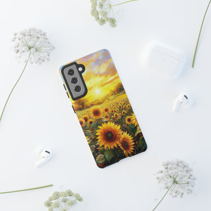 Sunflower Phone Case - Tough Case for Nature Lovers