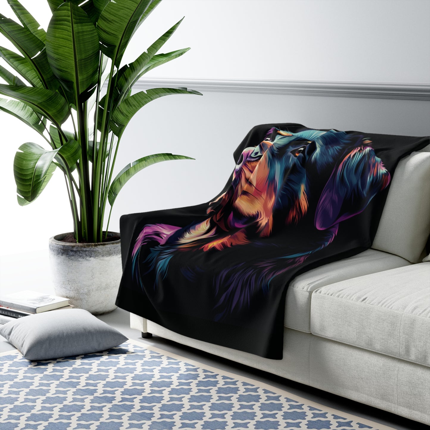 Rottweiler - Sherpa Fleece Blanket