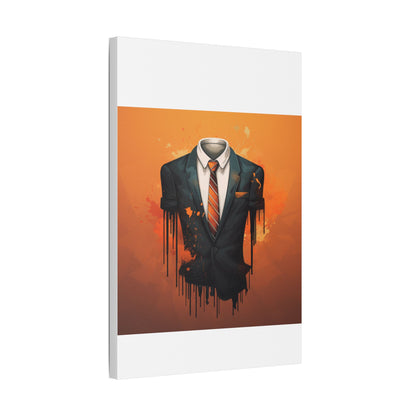 Stylish Abstract Canvas Art Print, Modern Wall Decor, Unique Gift, Home Office Artwork, Contemporary Design for Any Space