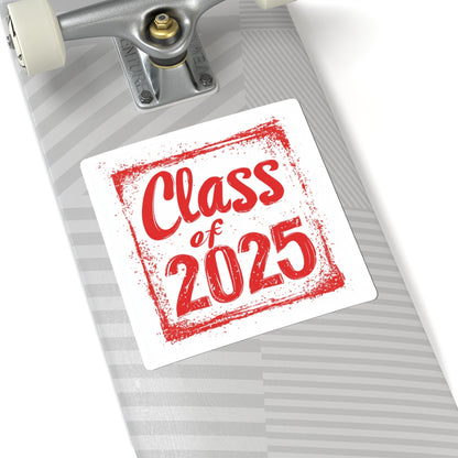 Graduation Class of 2025 Kiss-Cut Stickers - Perfect for Students & Celebration Decor