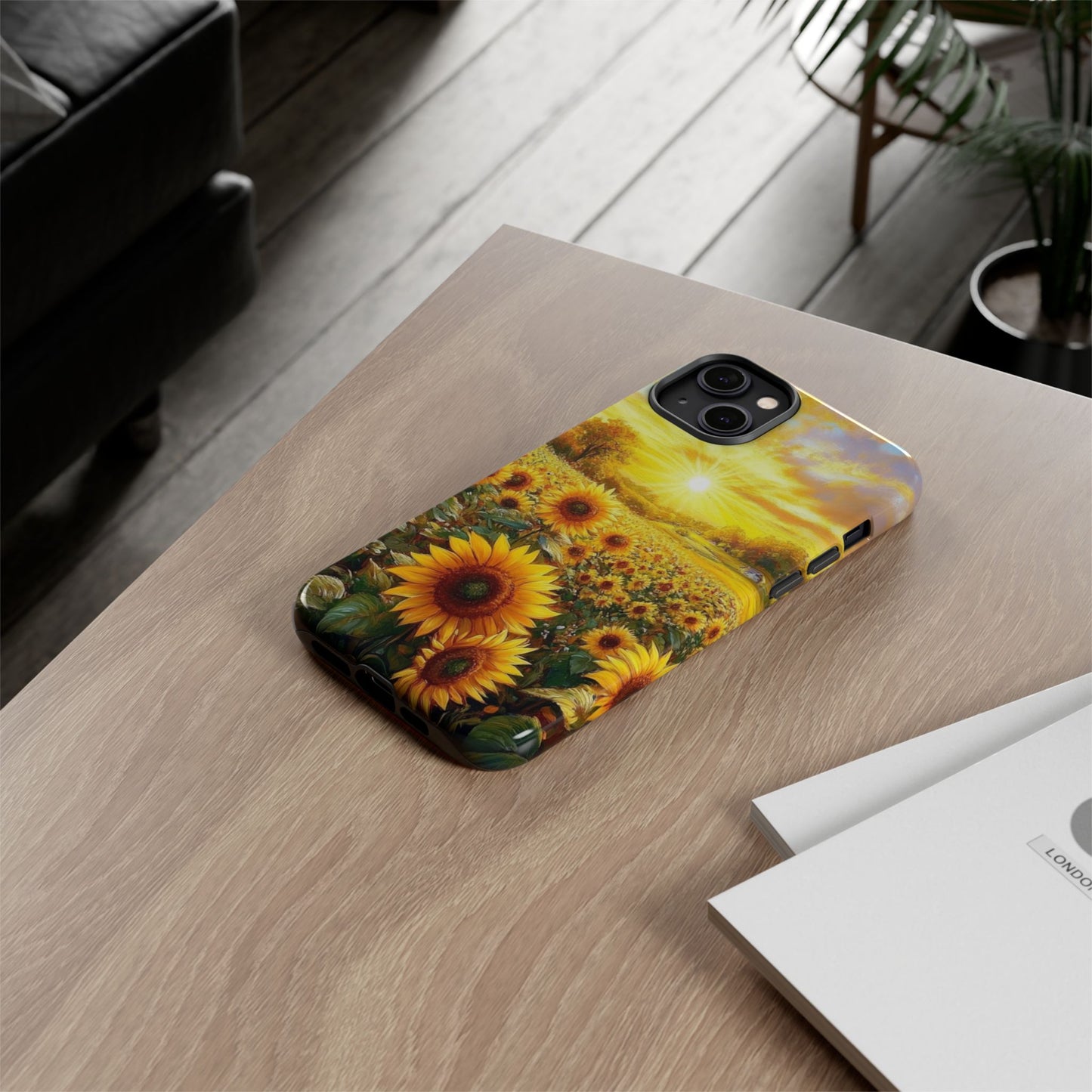 Sunflower Phone Case - Tough Case for Nature Lovers