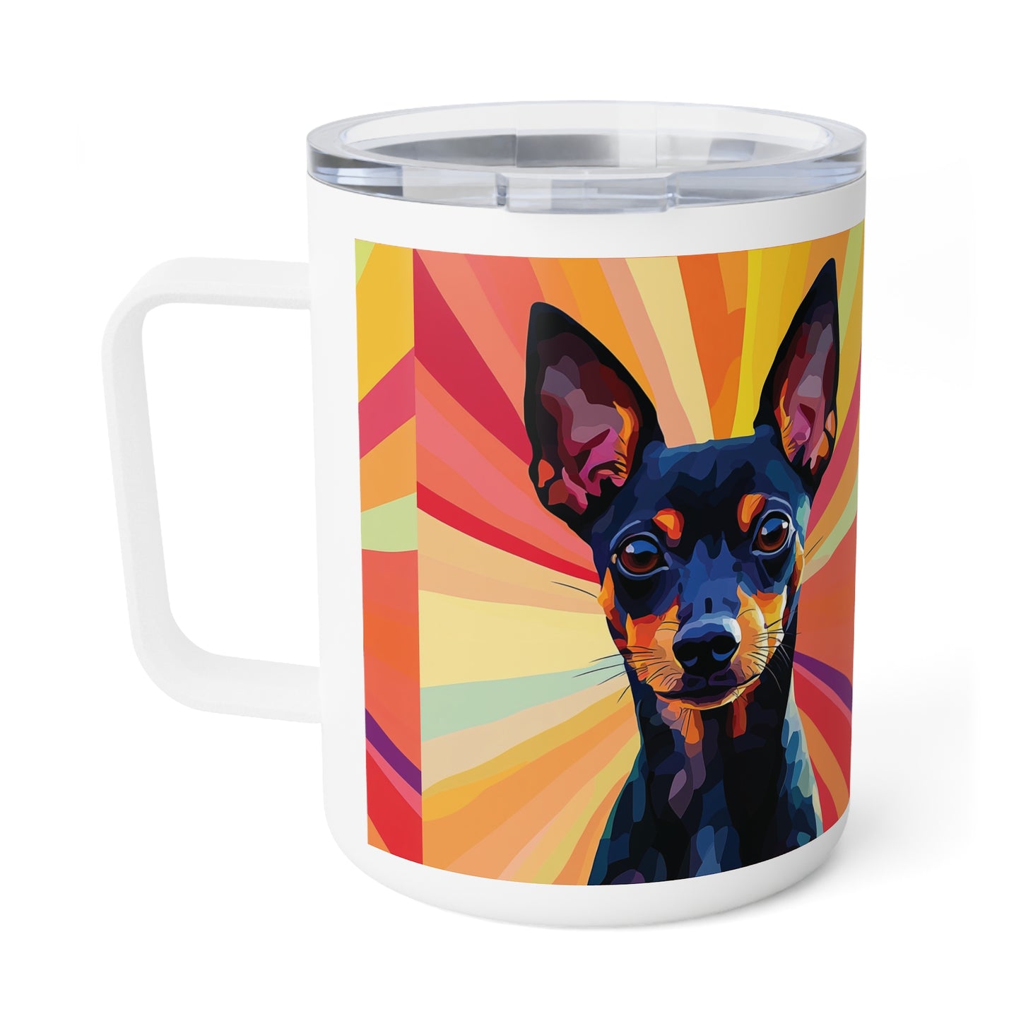 Miniature Pinscher- Insulated Coffee Mug, 10oz