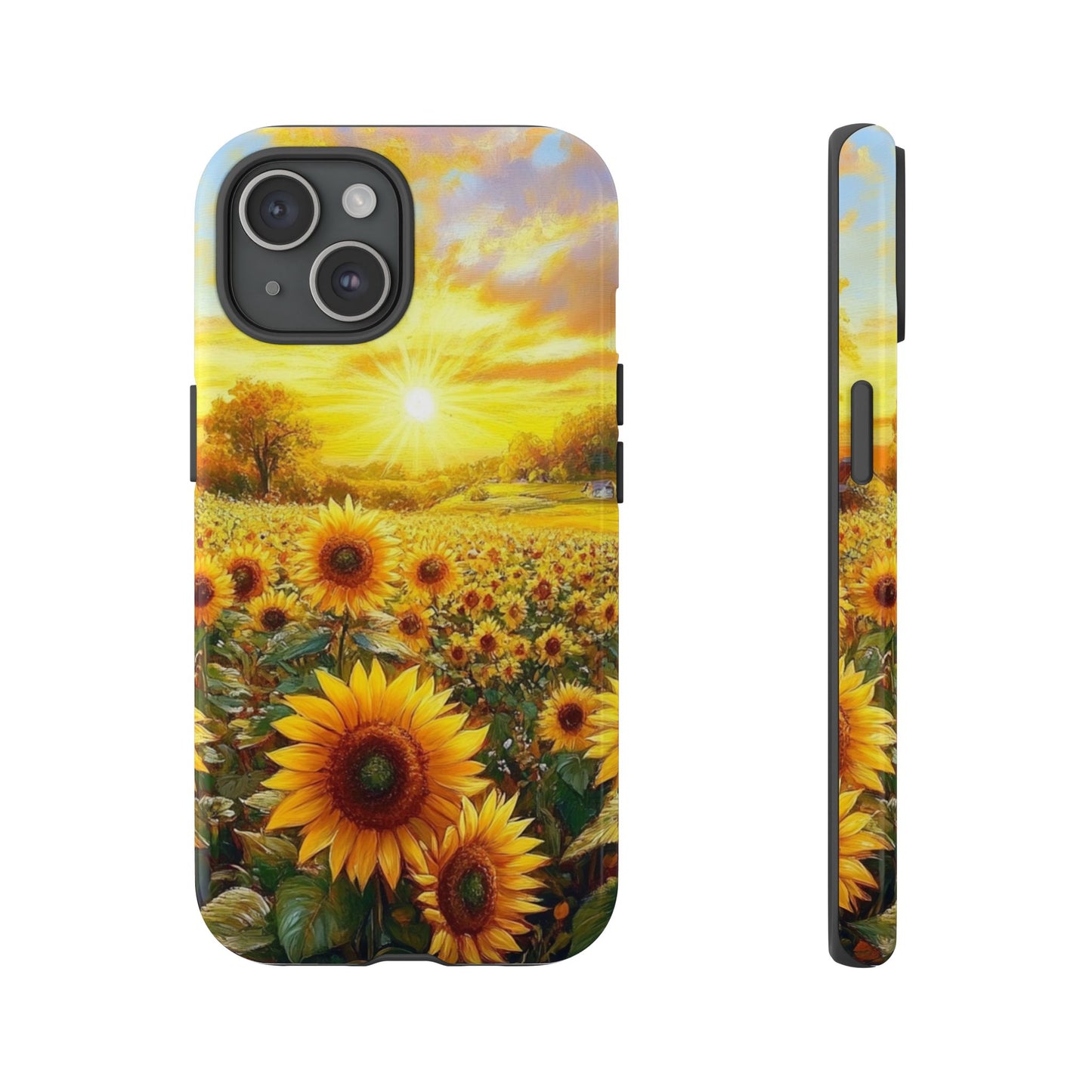 Sunflower Phone Case - Tough Case for Nature Lovers