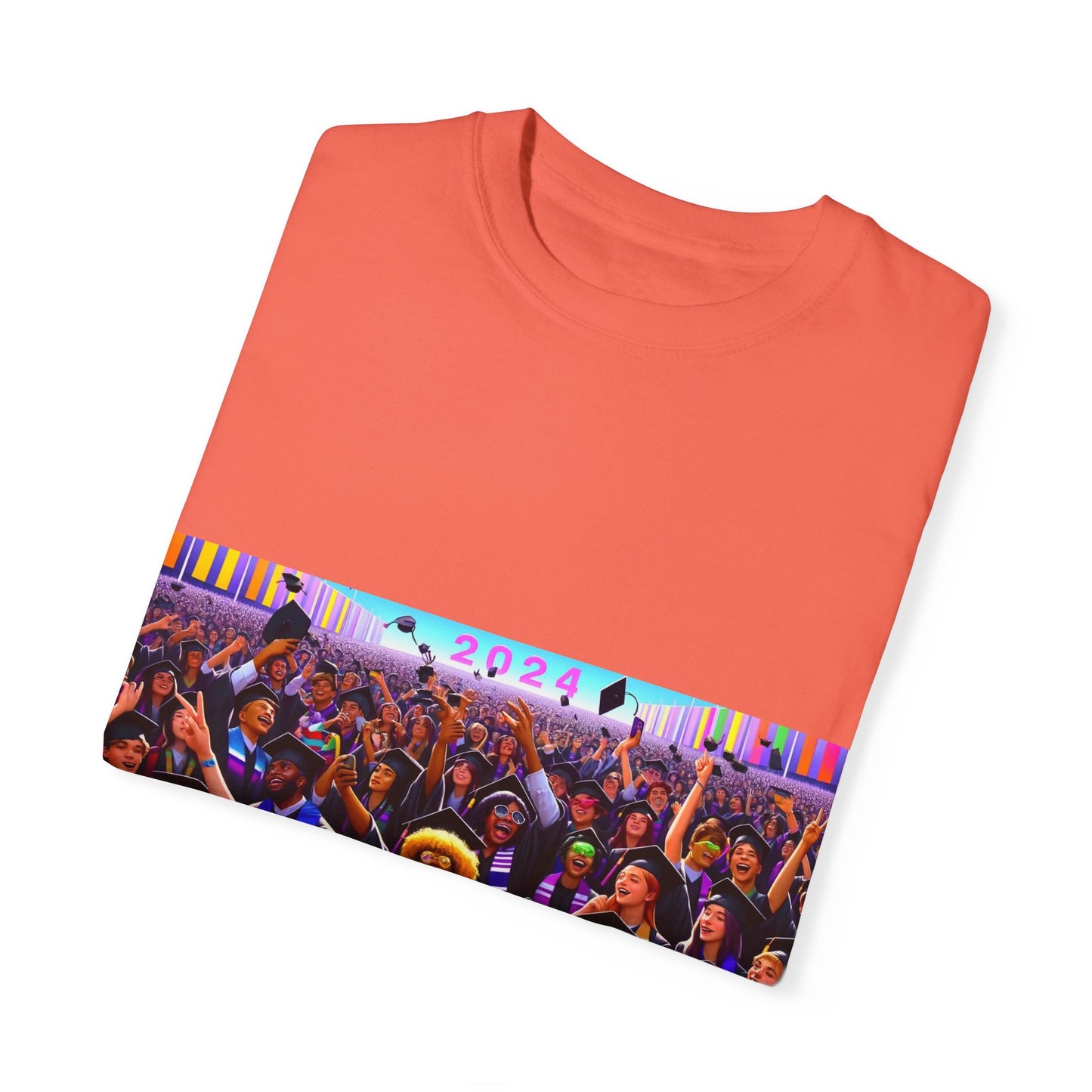 Class of 2024 - Unisex Garment-Dyed T-shirt