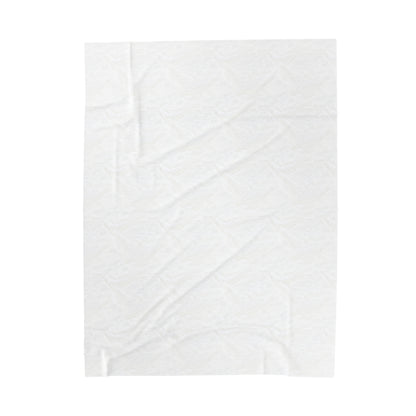 Heart Flowers - Velveteen Plush Blanket