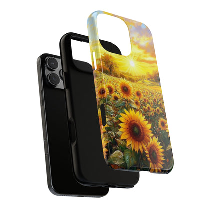 Sunflower Phone Case - Tough Case for Nature Lovers