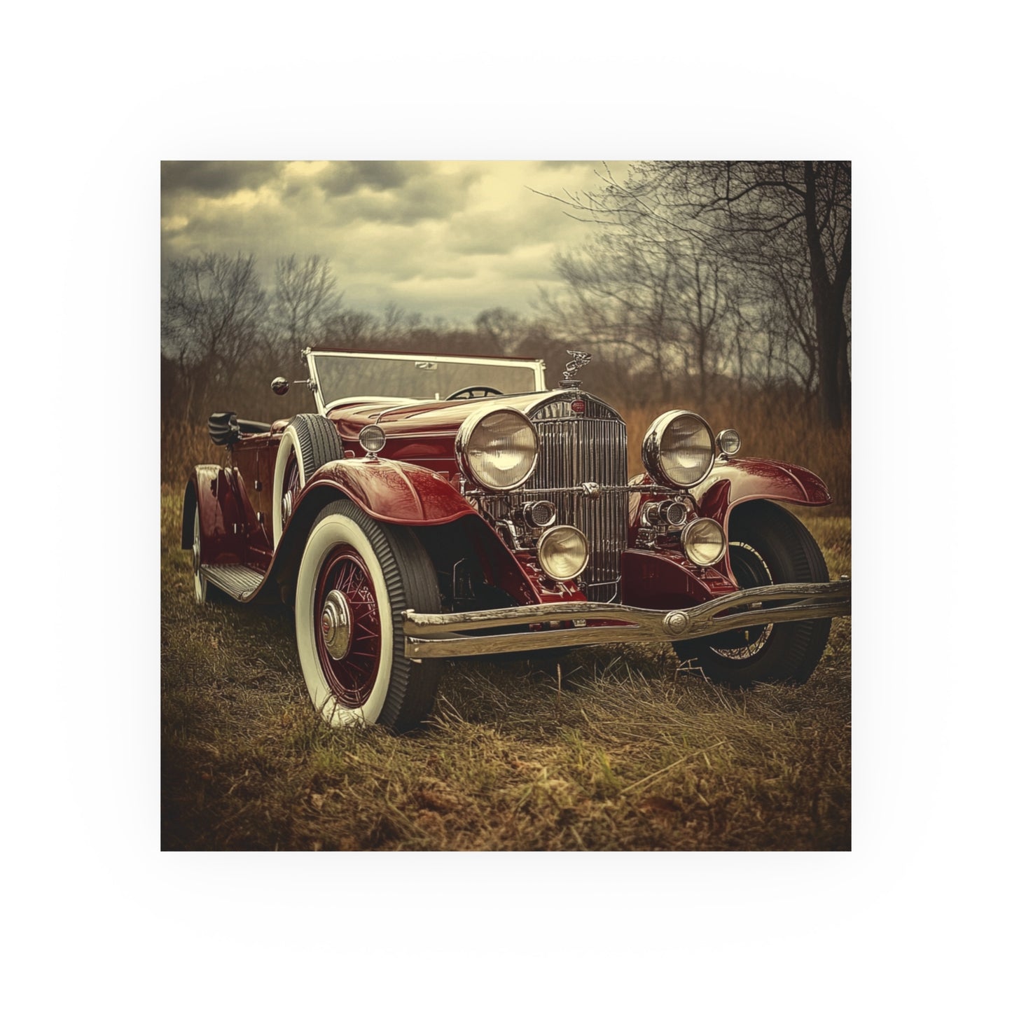 Satin and Archival Matte Posters- Vintage Cars