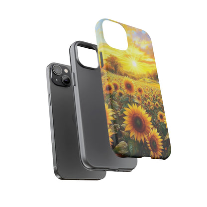 Sunflower Phone Case - Tough Case for Nature Lovers