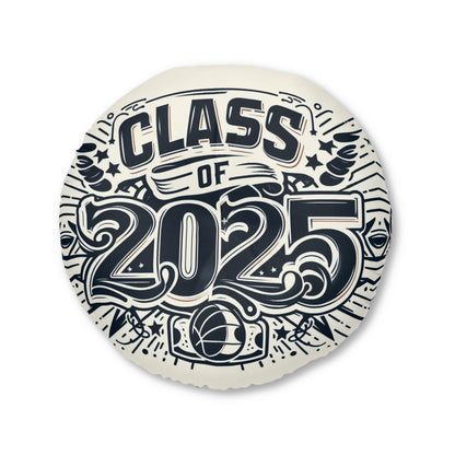 Class of 2025 Tufted Floor Pillow, Round | Graduation Gift, Home Decor, College Essentials, Cozy Seating, Unique Celebration