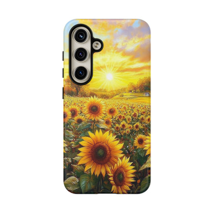 Sunflower Phone Case - Tough Case for Nature Lovers