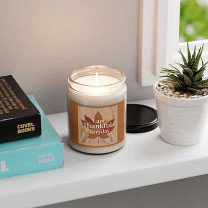 I Am Thankful Everyday Scented Soy Candle, 9oz