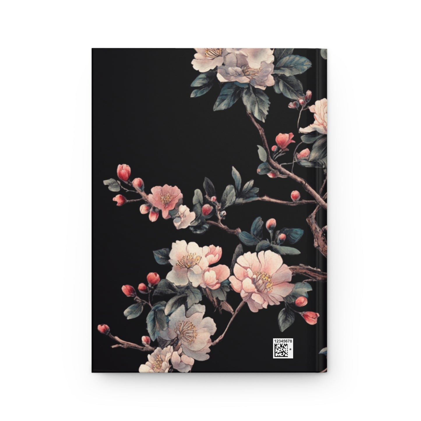 Elegant Hardcover Journal with Floral and Bird Design - Perfect for Nature Lovers and Thoughtful Gifting