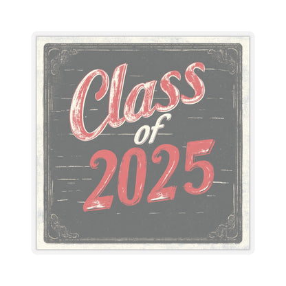 Class of 2025 Kiss-Cut Stickers | Graduation Décor & Gifts