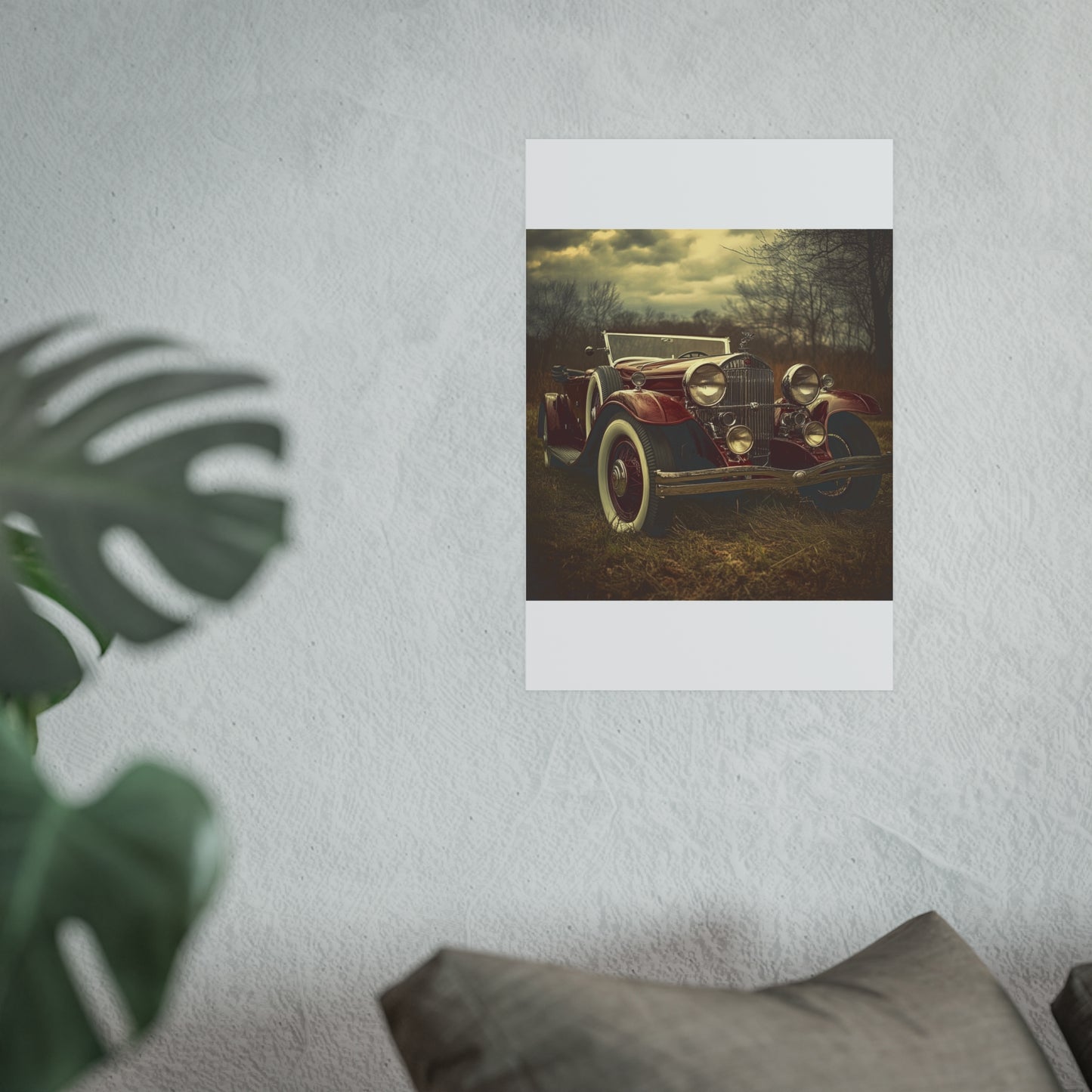 Satin and Archival Matte Posters- Vintage Cars