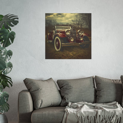 Satin and Archival Matte Posters- Vintage Cars