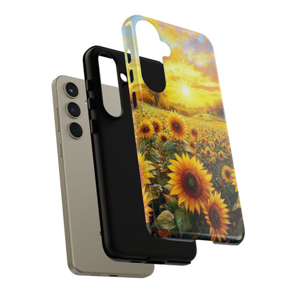 Sunflower Phone Case - Tough Case for Nature Lovers