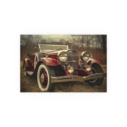 Satin and Archival Matte Posters- Vintage Cars