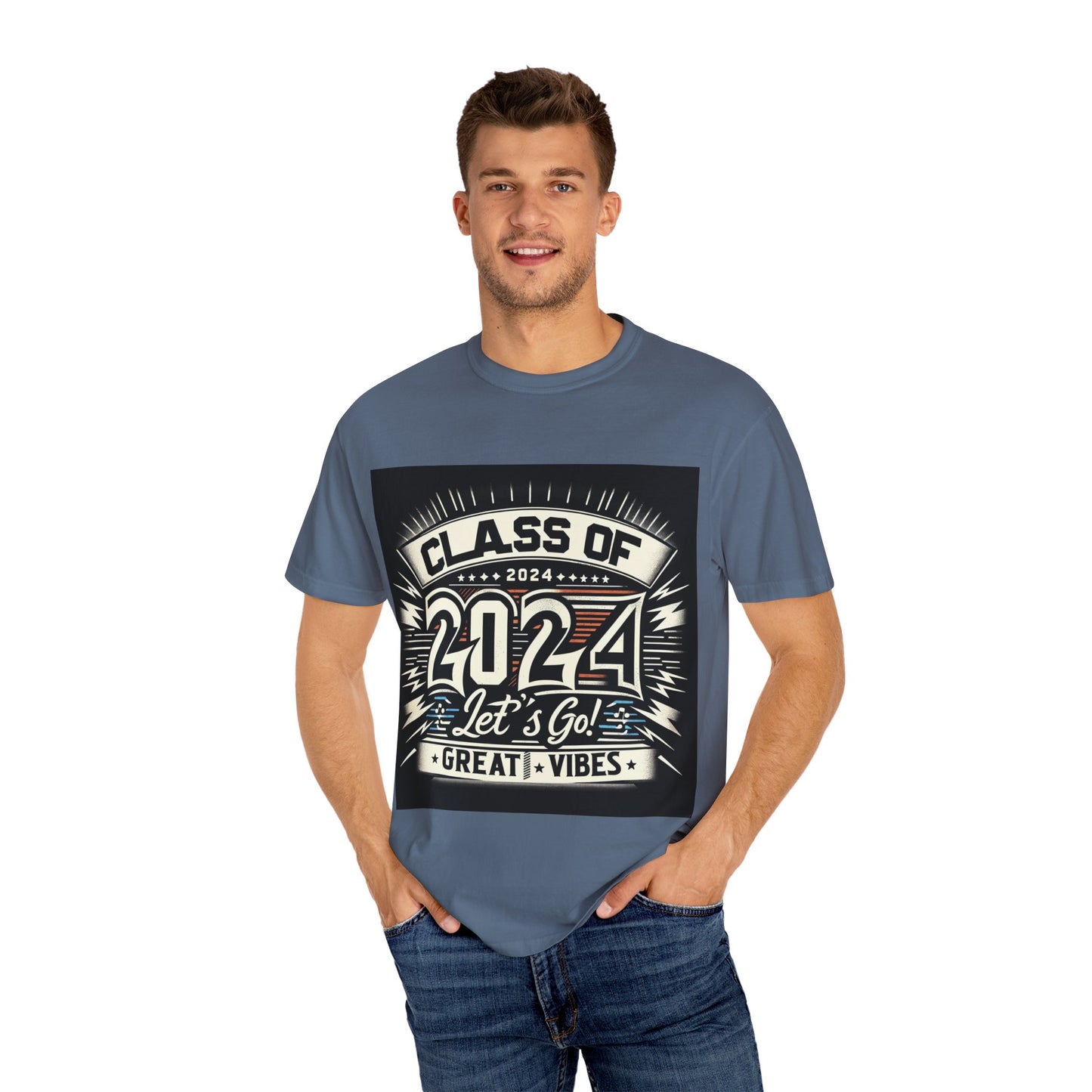 Class of 2024 - Unisex Garment-Dyed T-shirt