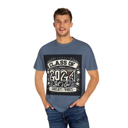 Class of 2024 - Unisex Garment-Dyed T-shirt
