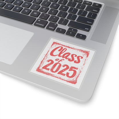 Graduation Class of 2025 Kiss-Cut Stickers - Perfect for Students & Celebration Decor