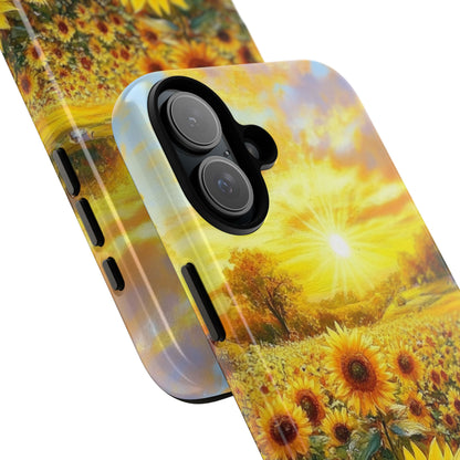 Sunflower Phone Case - Tough Case for Nature Lovers