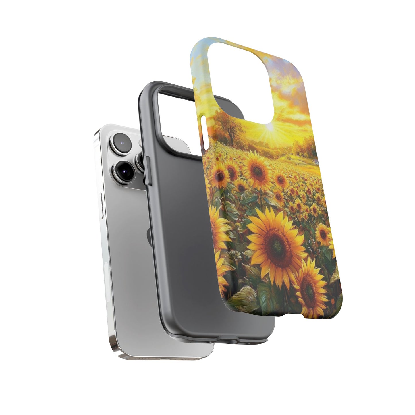 Sunflower Phone Case - Tough Case for Nature Lovers