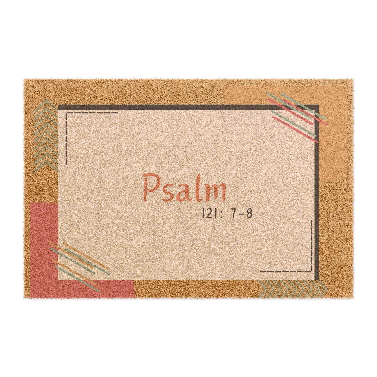 Psalm 121: 7-8 Doormat