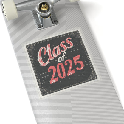 Class of 2025 Kiss-Cut Stickers | Graduation Décor & Gifts