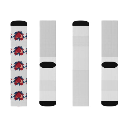 Heart - Sublimation Socks