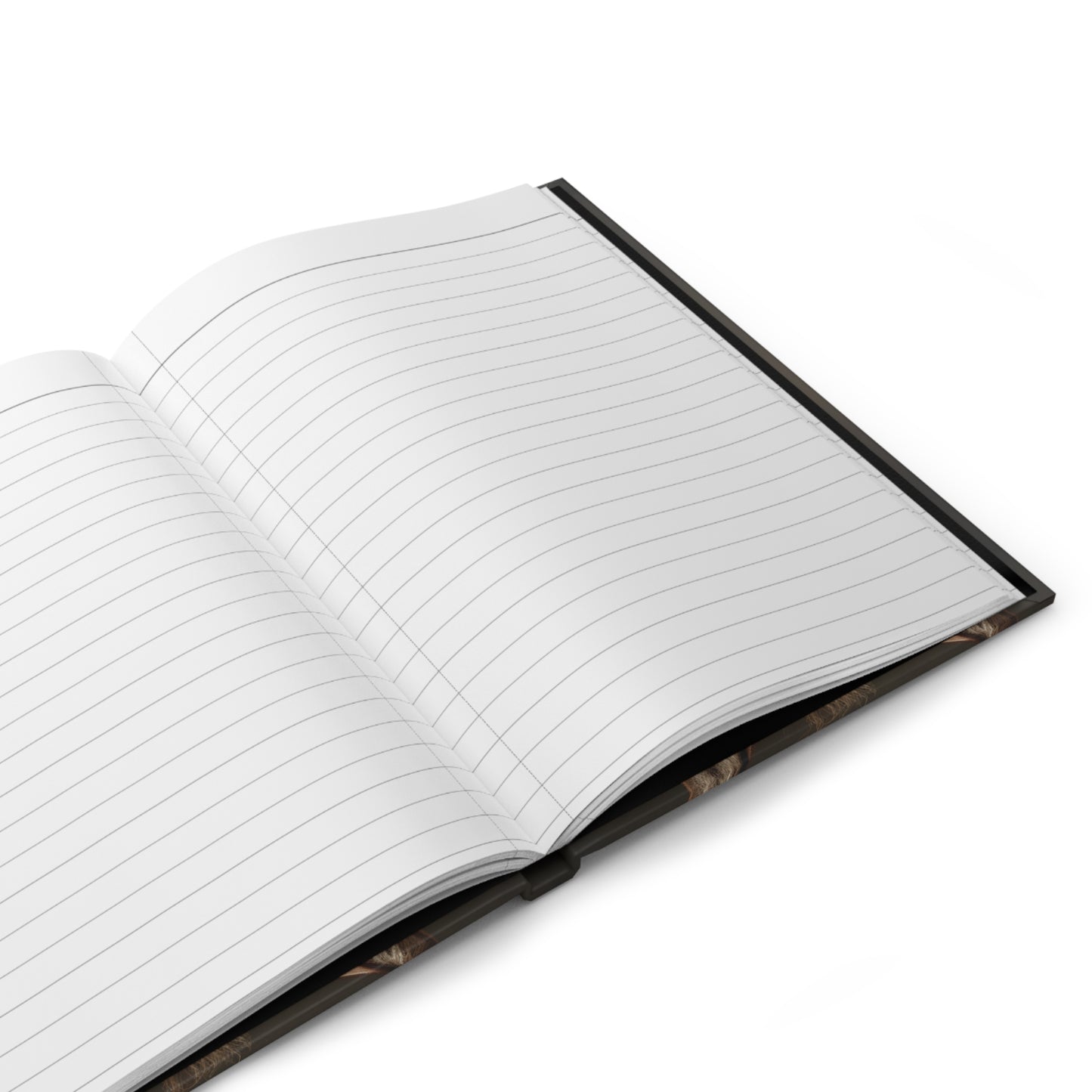 Hardcover Journal Matte with Brown Horse