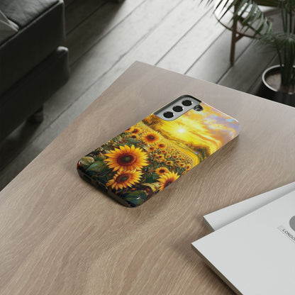 Sunflower Phone Case - Tough Case for Nature Lovers