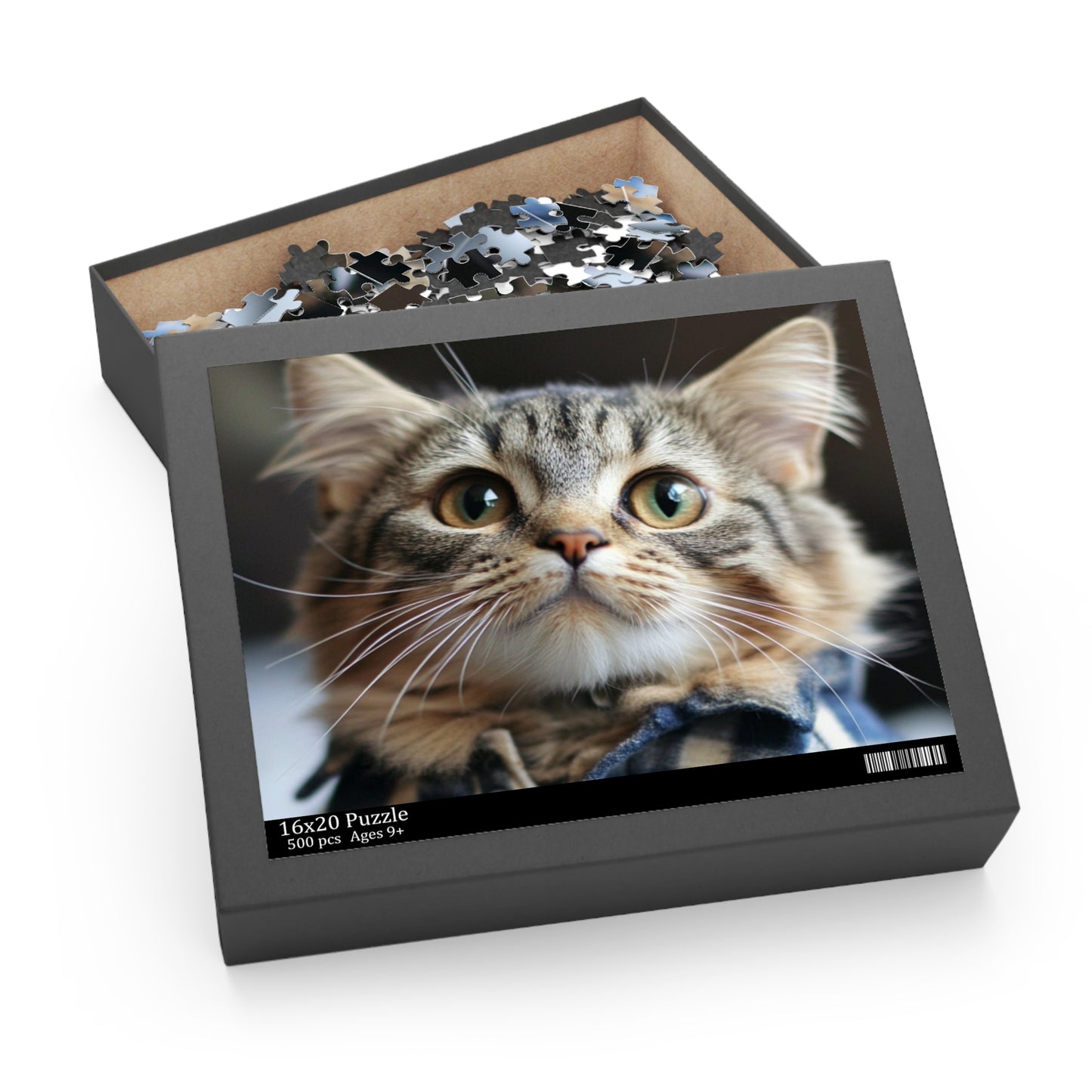 Cute Cat Puzzle - 120, 252 & 500-Piece Options