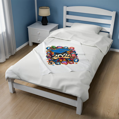 Class of 2024 - Velveteen Plush Blanket