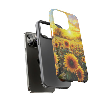 Sunflower Phone Case - Tough Case for Nature Lovers
