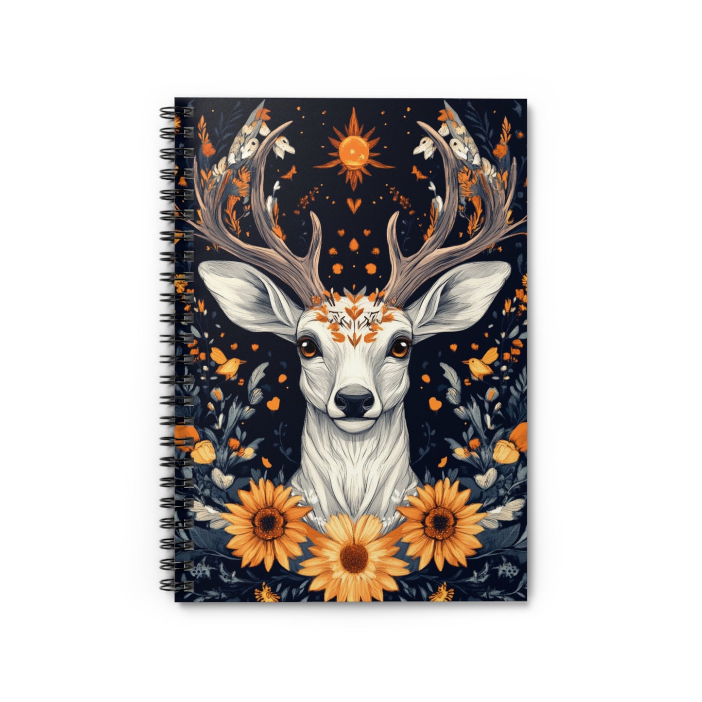 Oh Deer - Spiral Notebook - Ruled Line