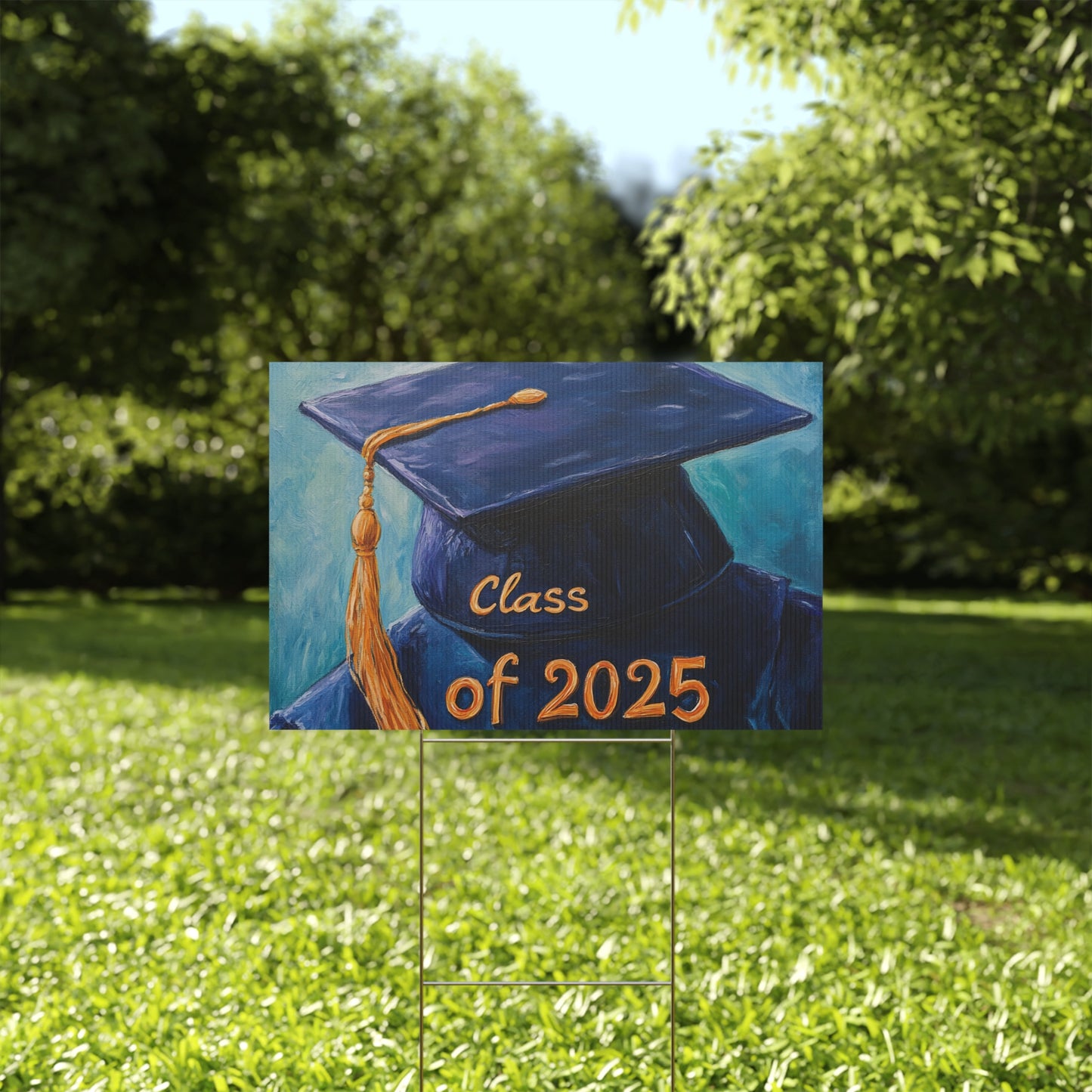 Class of 2025 Graduation Yard Sign | Celebrate Achievement with Custom Decor