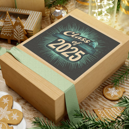 Class of 2025 Graduation Kiss-Cut Stickers - Celebrate Your Achievement!