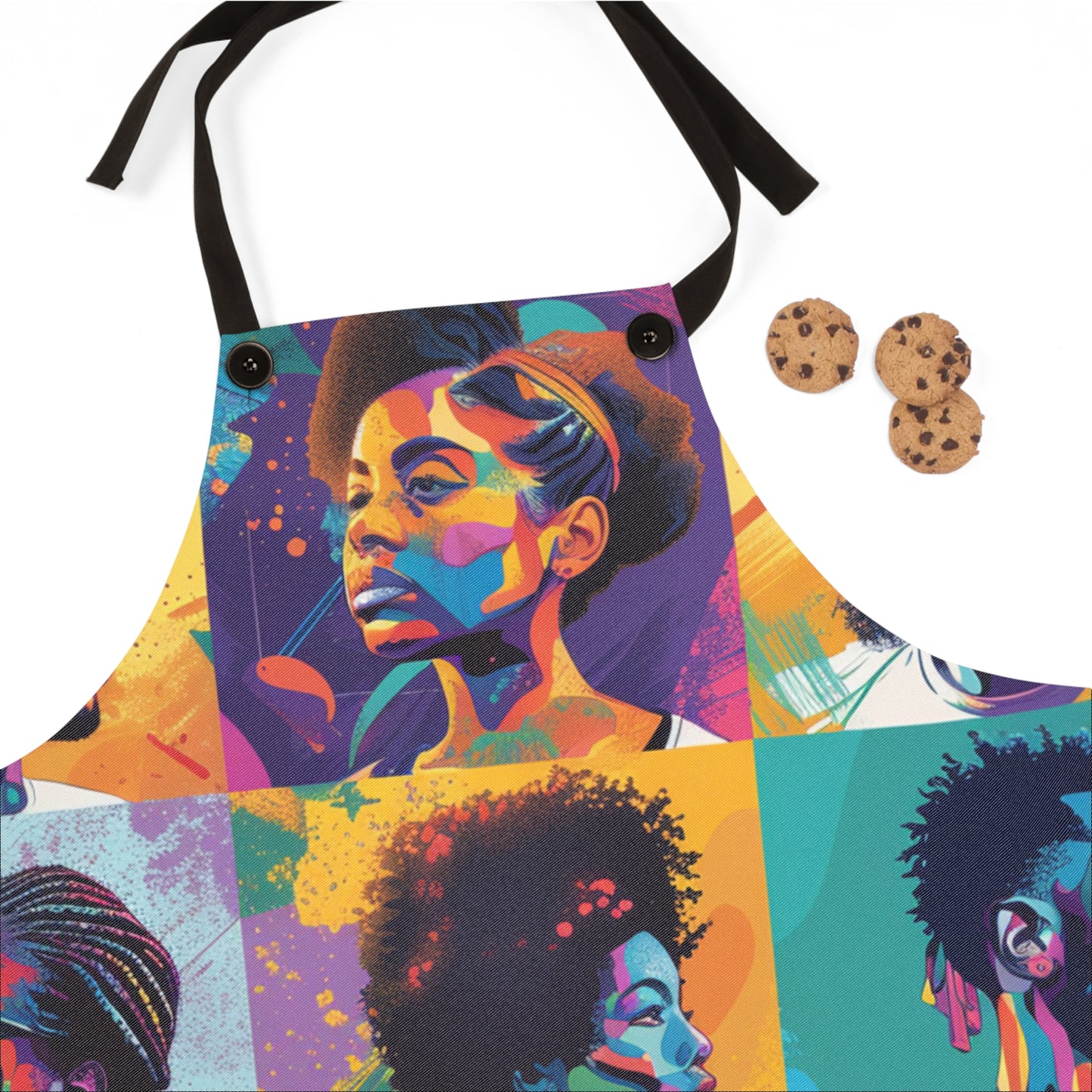 Artistic Multi-Purpose Apron for Culinary Creatives, Vibrant Cooking Gift, Unique Chef Apron, Colorful Kitchenwear, Artistic Gift for [...]