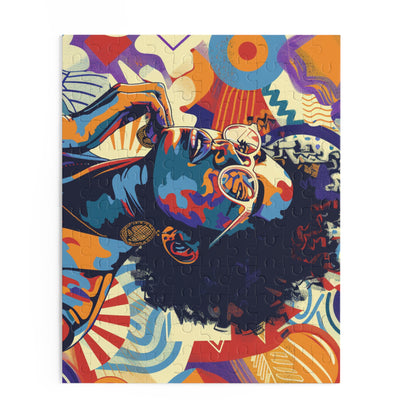 Colorful Afrocentric Puzzle - 120, 252, 500 Pieces | Inspiring Home Decor & Gift