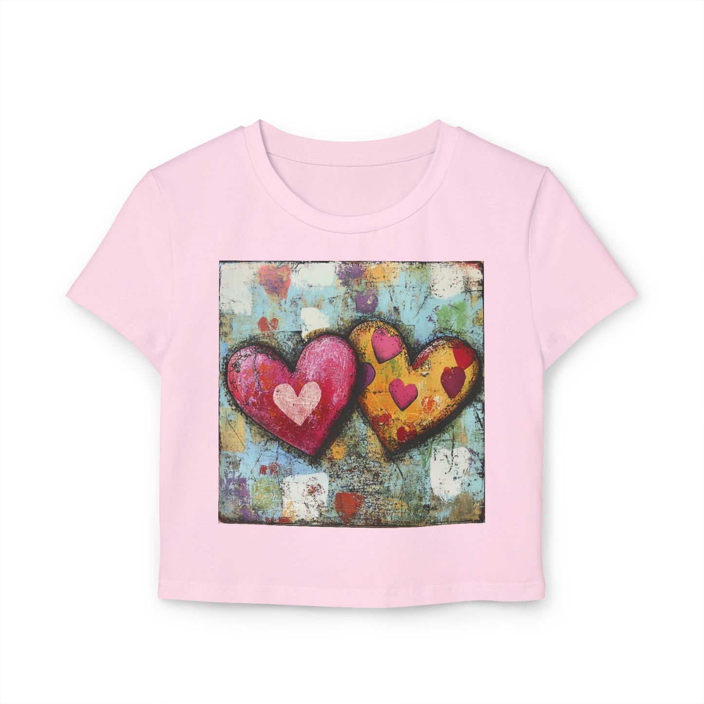 Hearts - Women's Baby Tee