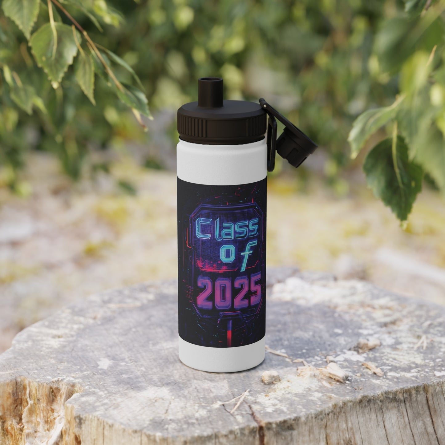 Class of 2025 - Stainless Steel Water Bottle with Sports Lid - Eco-Friendly Hydration