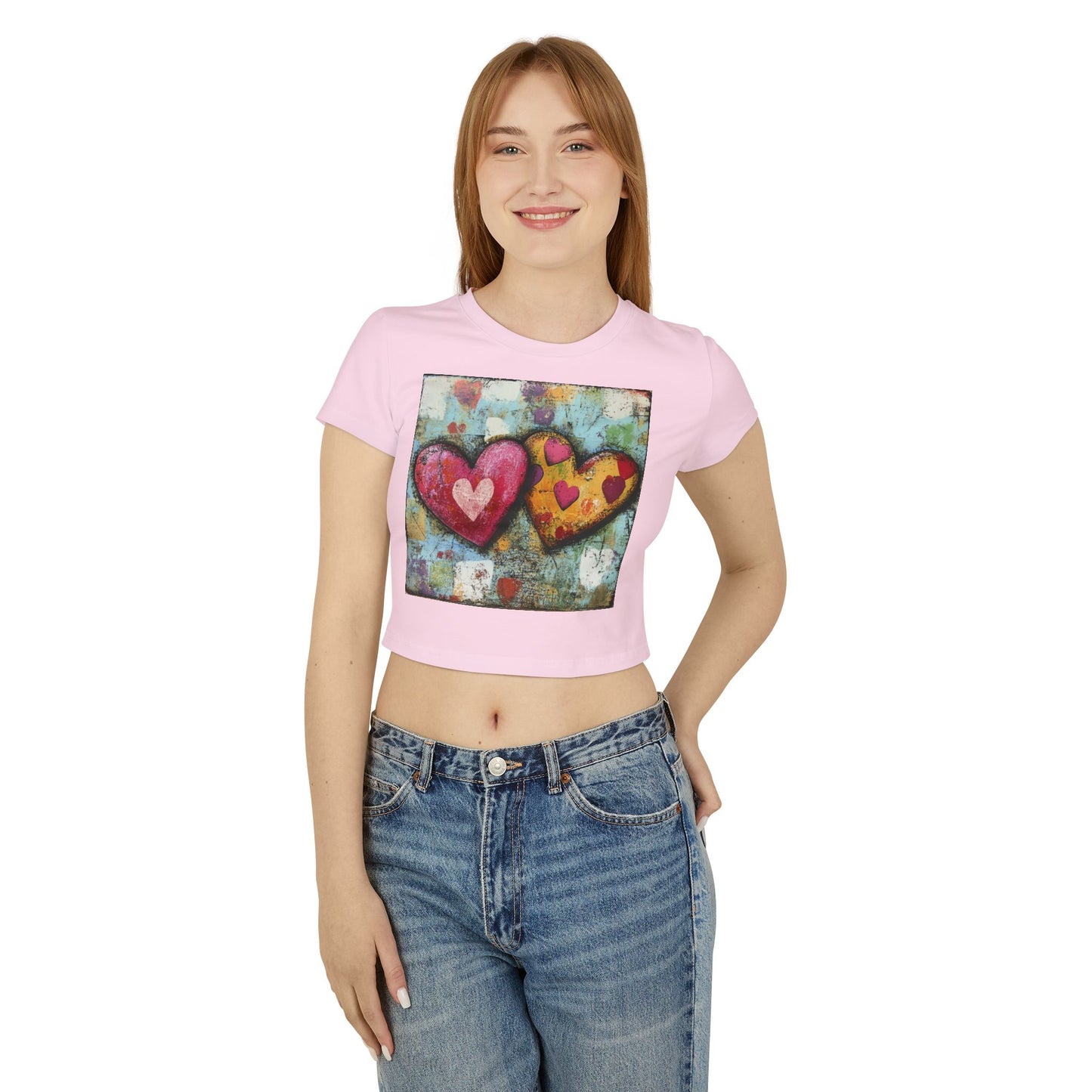 Hearts - Women's Baby Tee