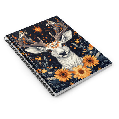 Oh Deer - Spiral Notebook - Ruled Line