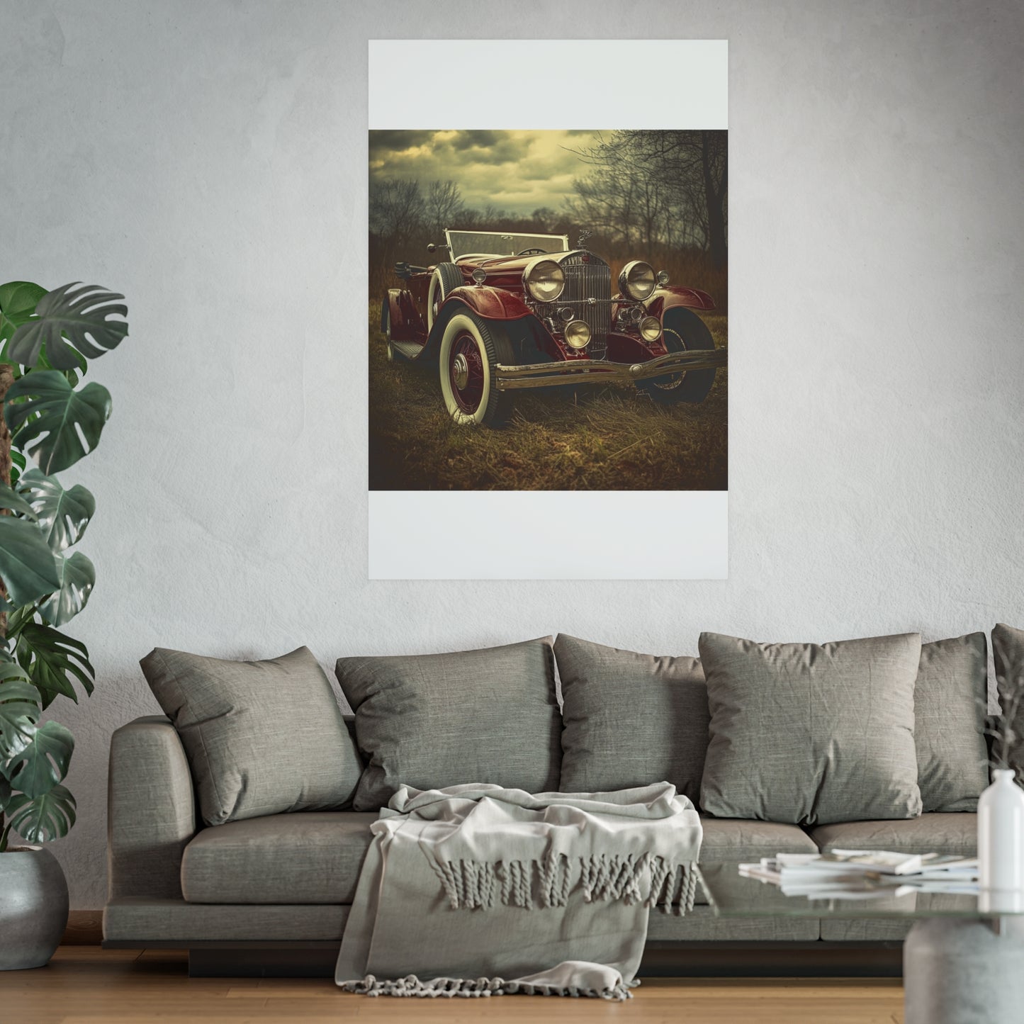 Satin and Archival Matte Posters- Vintage Cars