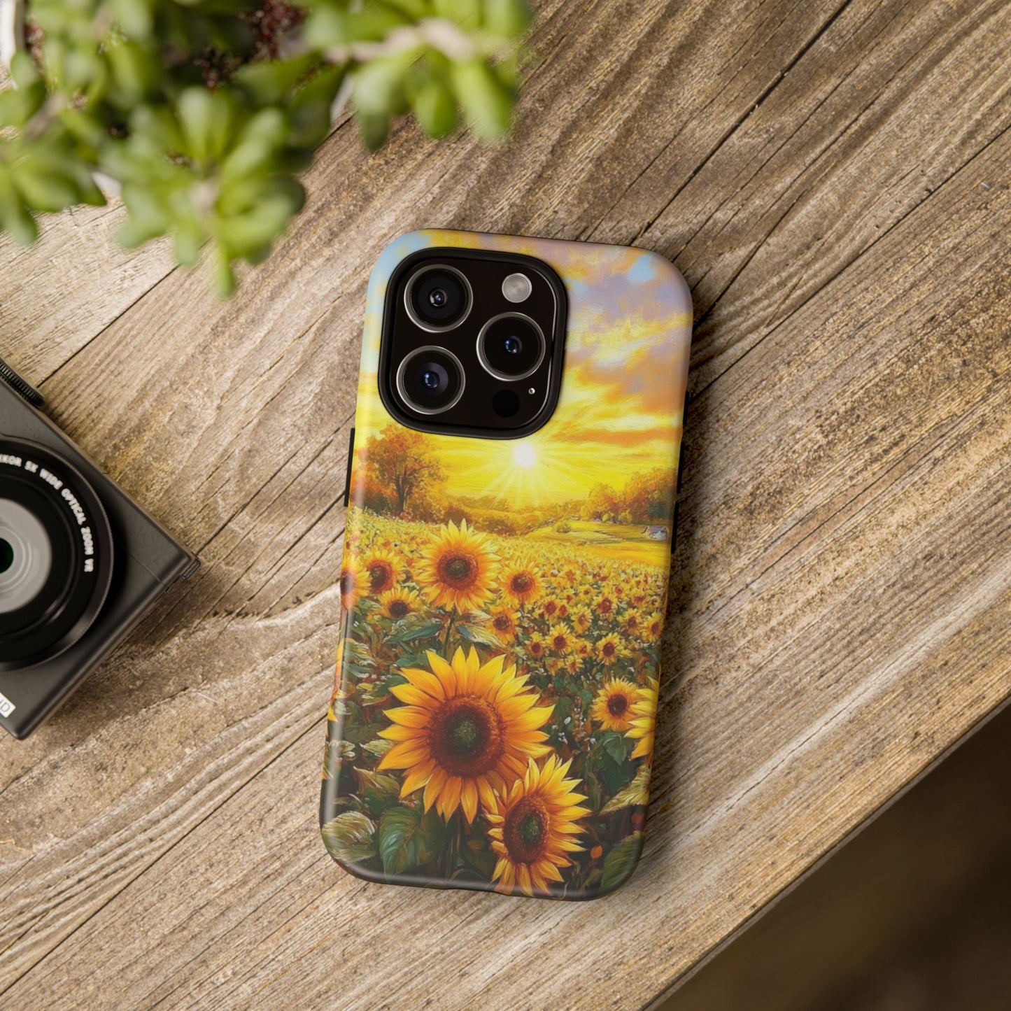 Sunflower Phone Case - Tough Case for Nature Lovers