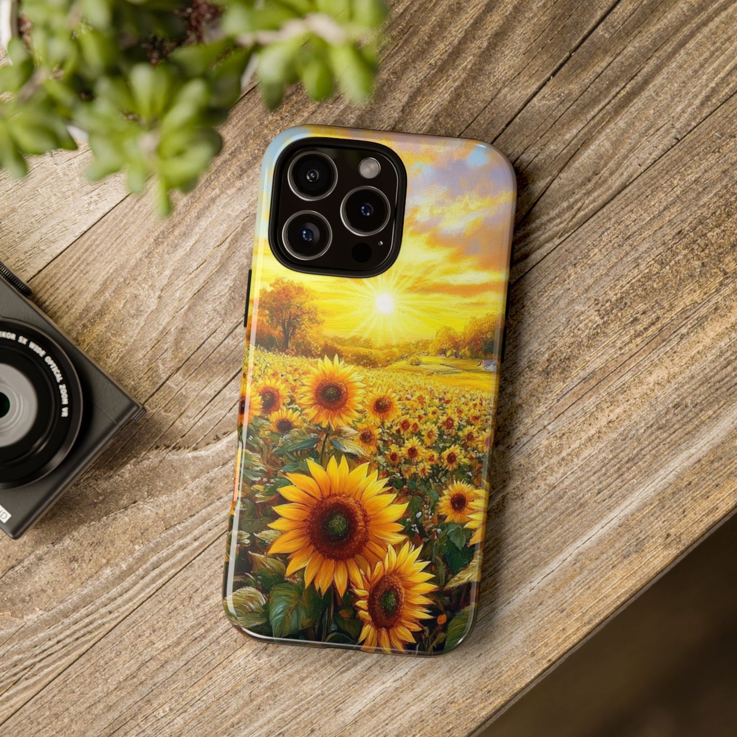 Sunflower Phone Case - Tough Case for Nature Lovers