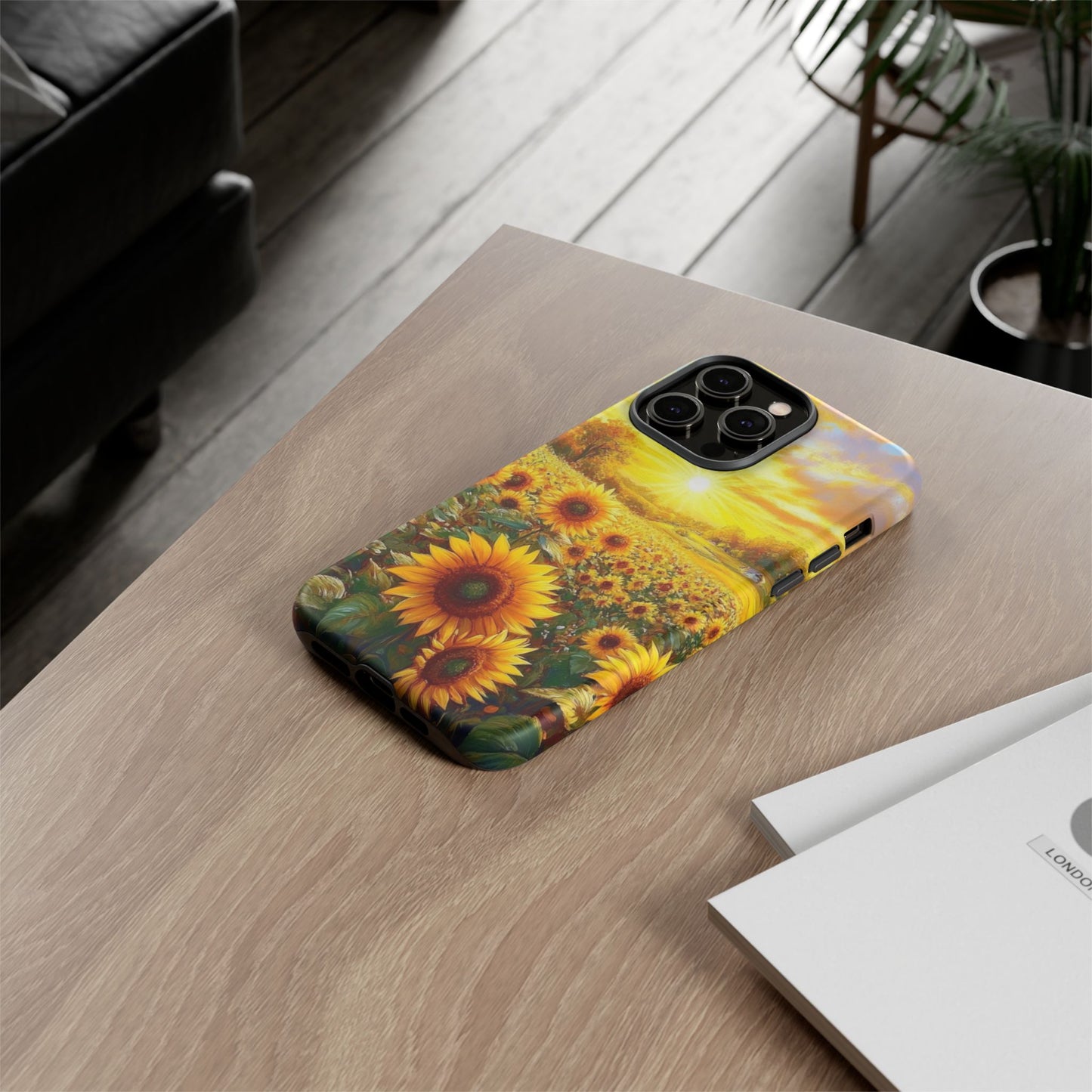 Sunflower Phone Case - Tough Case for Nature Lovers