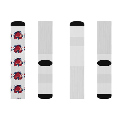 Heart - Sublimation Socks